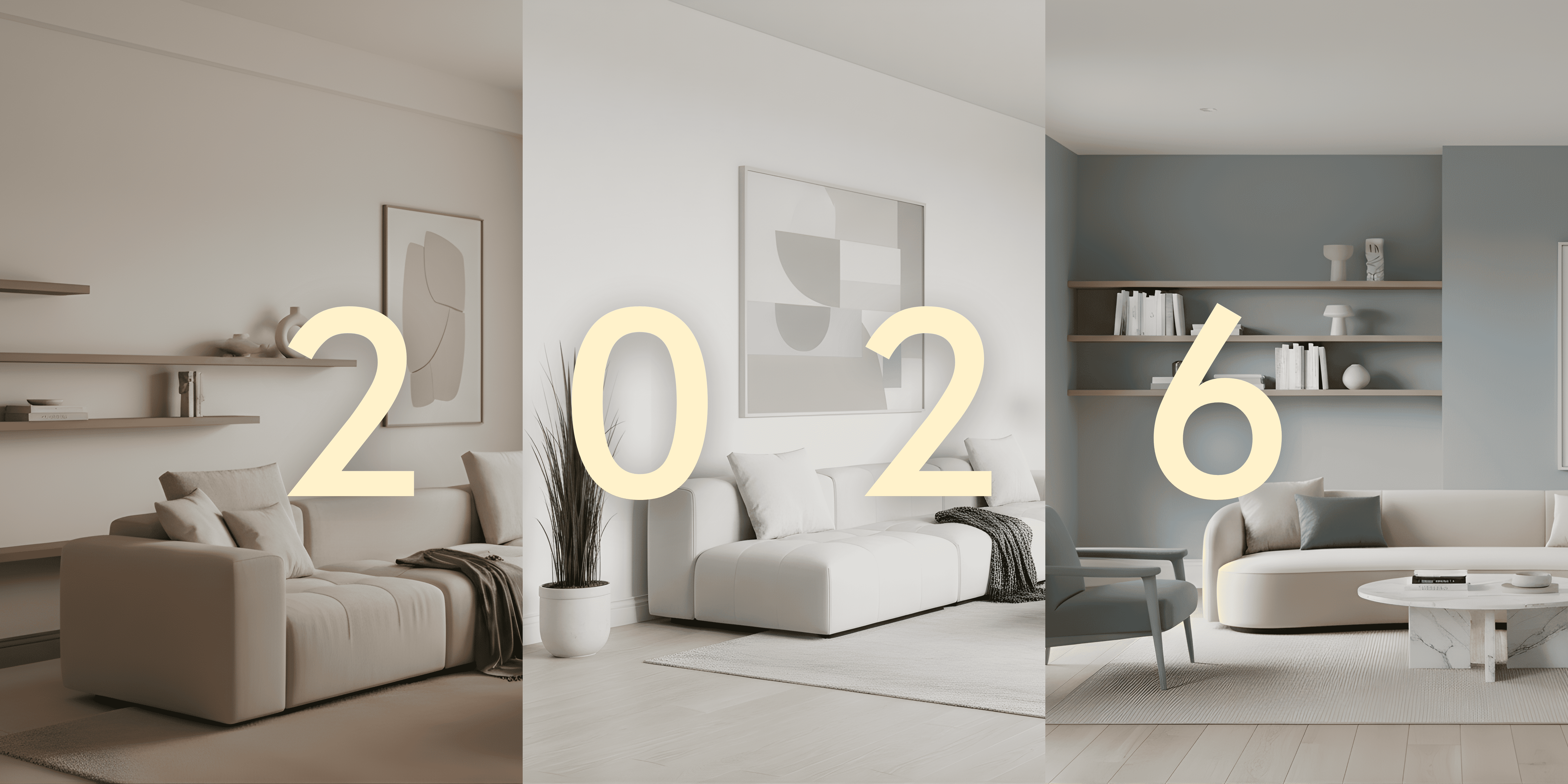 Xu hướng màu len chân tường năm 2026