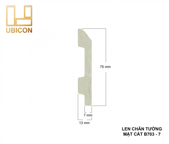 LEN CHÂN TƯỜNG B703 - 7