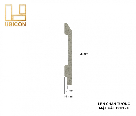 LEN CHÂN TƯỜNG B801 - 6