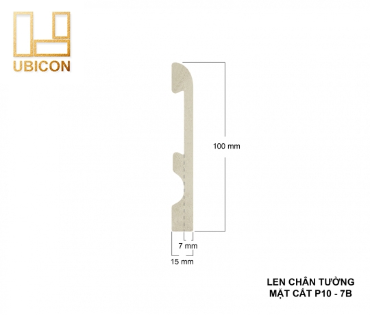 LEN CHÂN TƯỜNG P10-7B