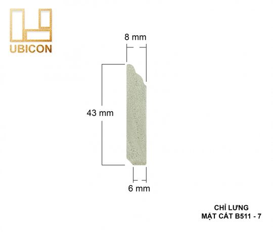 CHỈ LƯNG B511 - 7