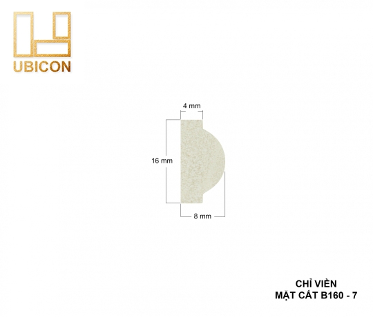 CHỈ VIỀN B160 - 7