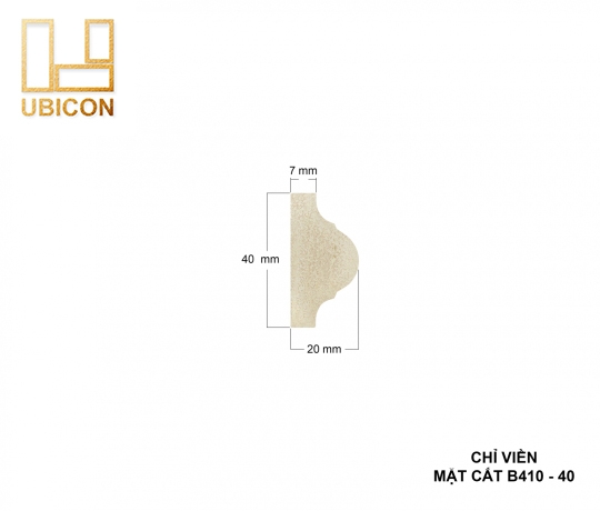 CHỈ VIỀN B410 - 40
