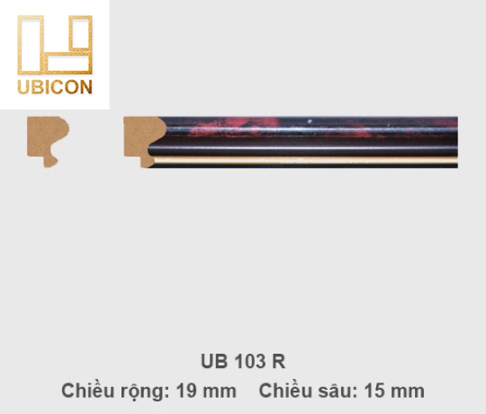 Khung tranh khổ nhỏ UB103 - R