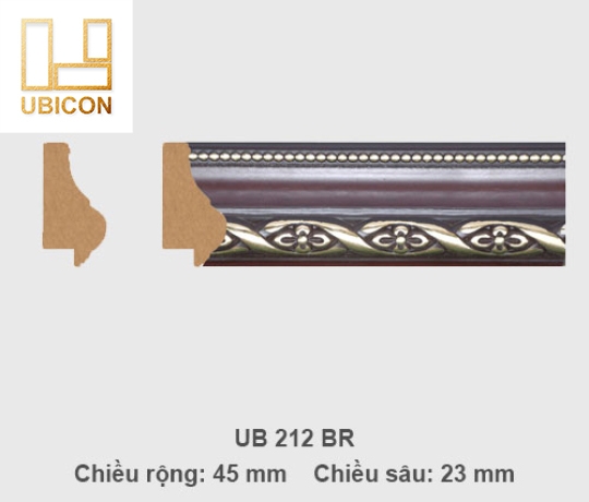 Khung tranh khổ vừa UB212 - BR