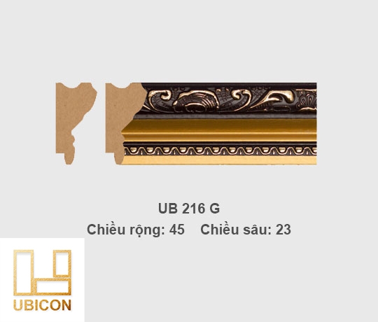 Khung tranh khổ vừa UB216 - G
