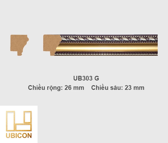 Khung tranh khổ nhỏ UB303G