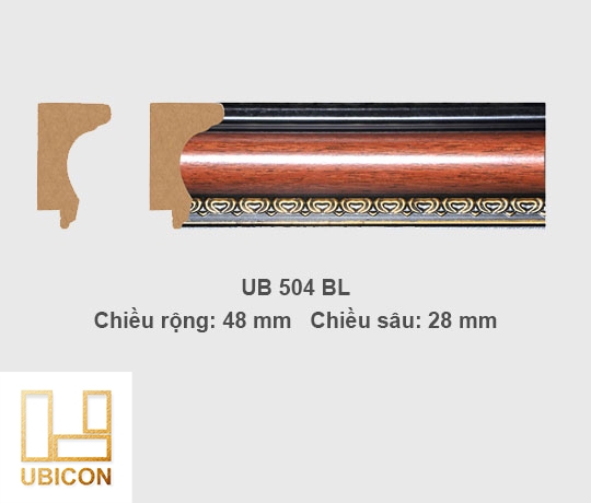 Khung tranh khổ vừa UB504 - BL
