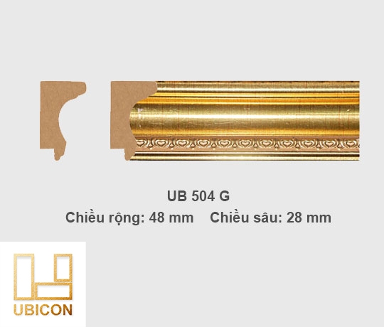 Khung tranh khổ vừa UB504 - G