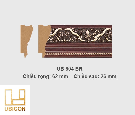 Khung tranh khổ vừa UB604 - BR