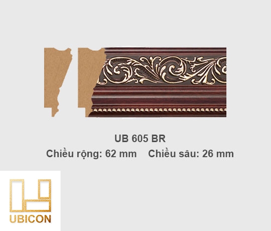 Khung tranh khổ vừa UB605 - BR