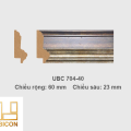 Khung tranh khổ vừa UBC704-40