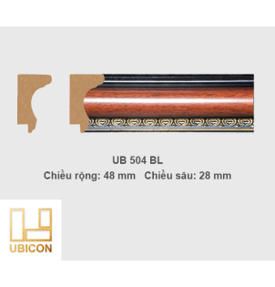 Khung tranh khổ vừa UB504 - BL